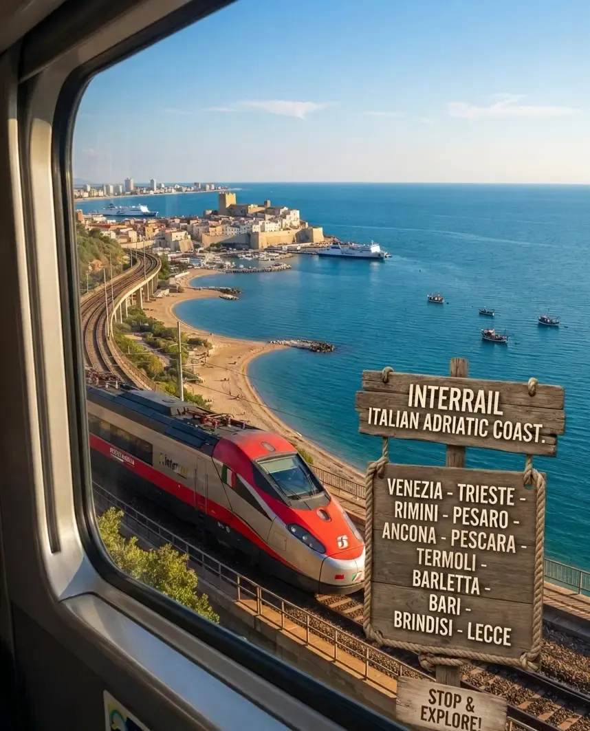 Copertina dell'articolo: Interrail an der italienischen Adriaküste